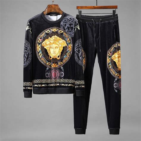 versace collection mens jumper|men's versace jogging suit.